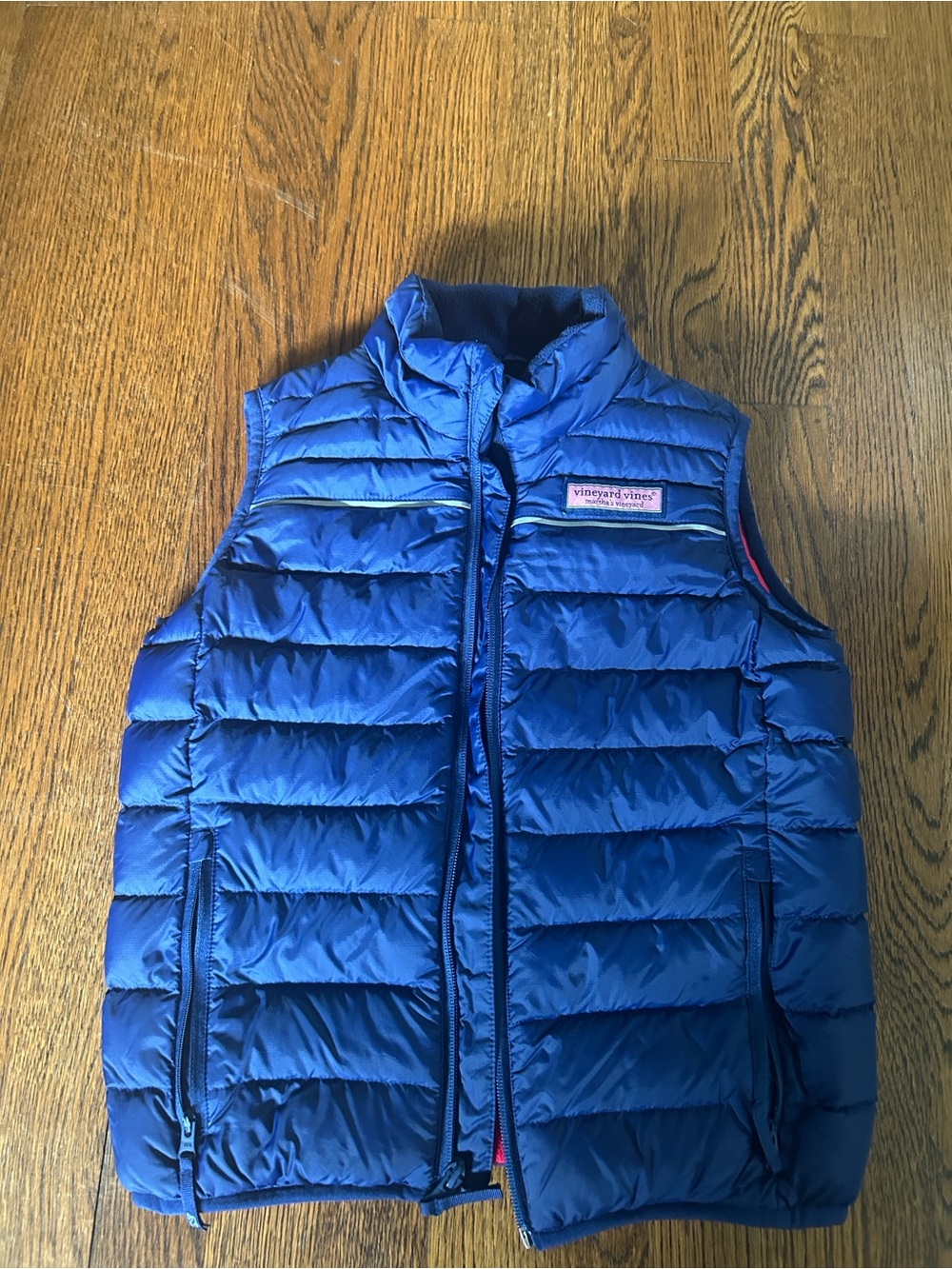 Vineyard Vines Kids Quilted Puffer Vest - Royal Blue